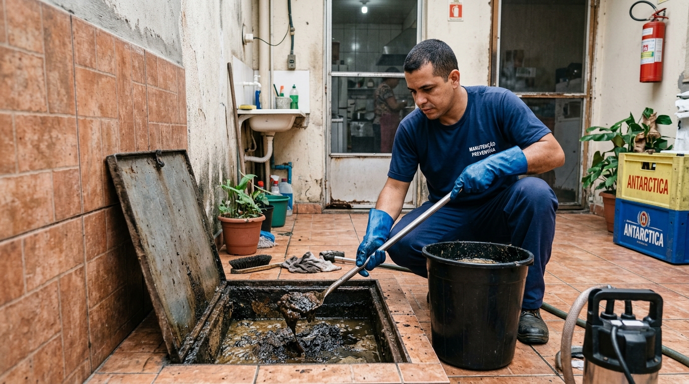Limpeza de Caixa de Gordura perto de mim em João Pessoa‑PB
